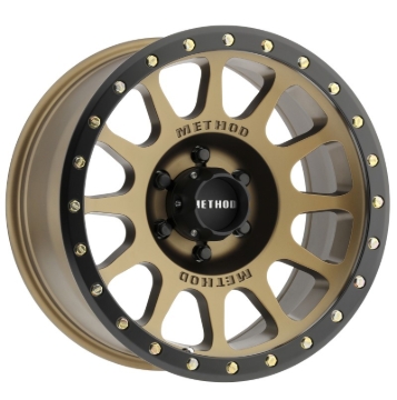 Picture of Method MR305 NV 18x9 0mm Offset 6x135 94mm CB Method Bronze/Black Street Loc Wheel