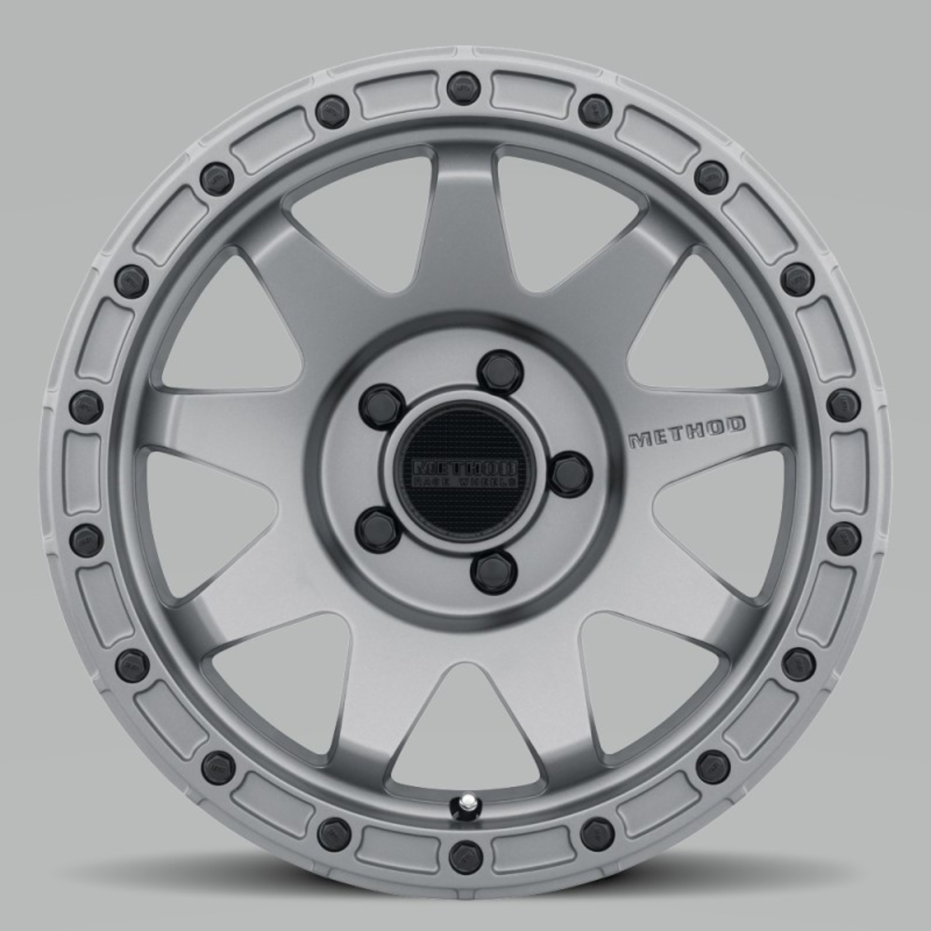 Picture of Method MR317 17x8.5 0mm Offset 5x5 71.5mm CB Matte Titanium Wheel