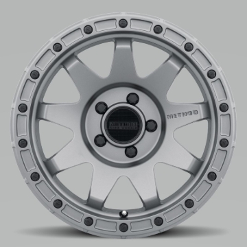 Picture of Method MR317 17x8.5 0mm Offset 5x5 71.5mm CB Matte Titanium Wheel