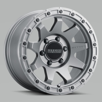 Picture of Method MR317 18x9 +18mm Offset 6x5.5 106.25mm CB Matte Titanium Wheel