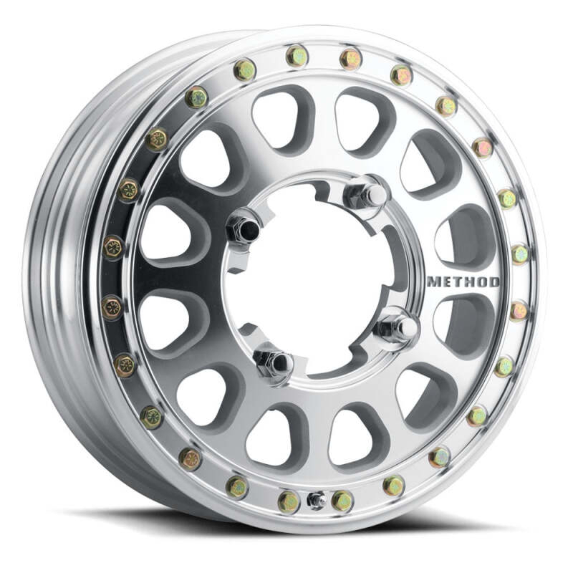 Picture of Method MR401-R UTV Beadlock 15x5 / 4.25+0.75/40mm Offset / 5x4.5 / 72mm CB Machined - Raw Wheel