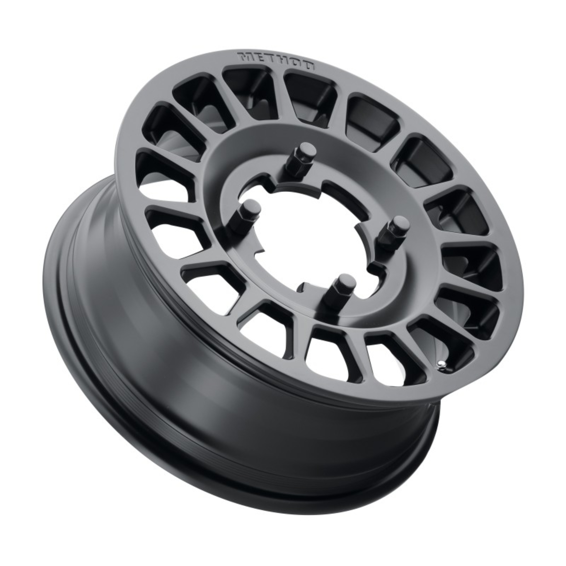 Picture of Method MR407 Bead Grip 15x6 / 5+1/51mm Offset / 4x156 / 120mm CB Matte Black Wheel