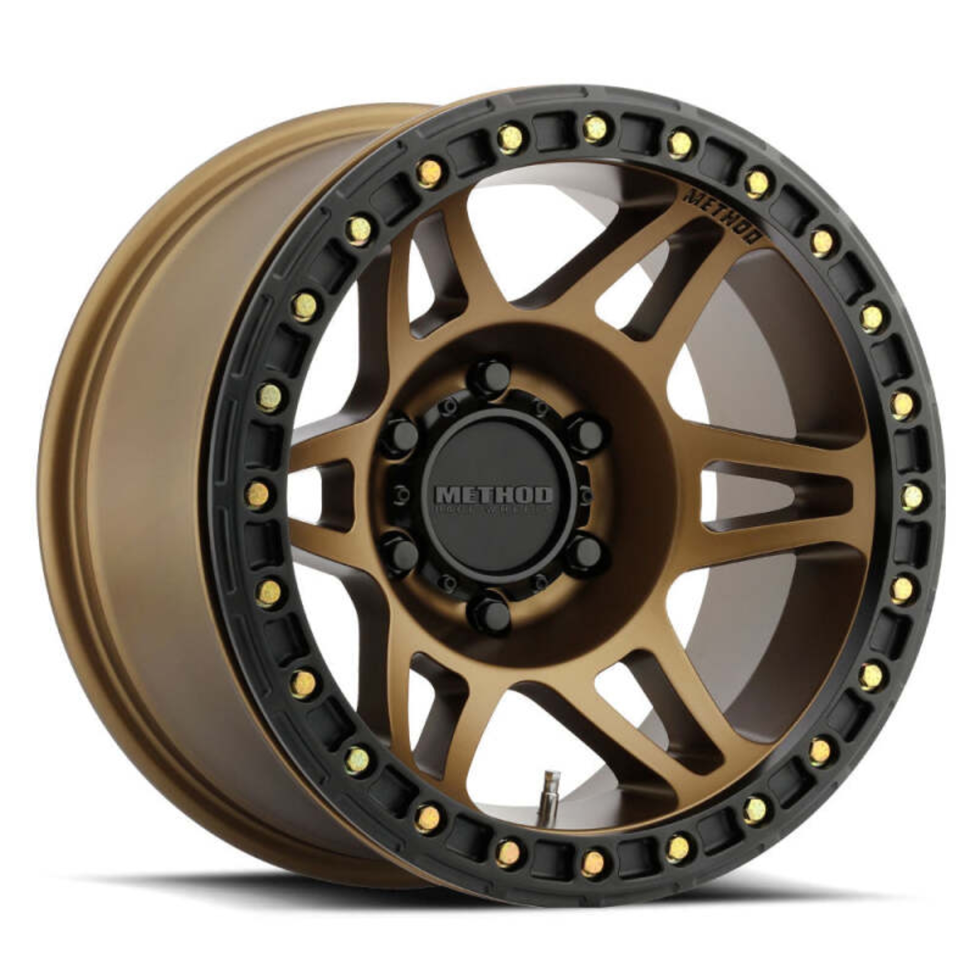 Picture of Method MR106 Beadlock 17x9 -44mm Offset 8x6.5 130.81mm CB Method Bronze w/BH-H36125 Wheel