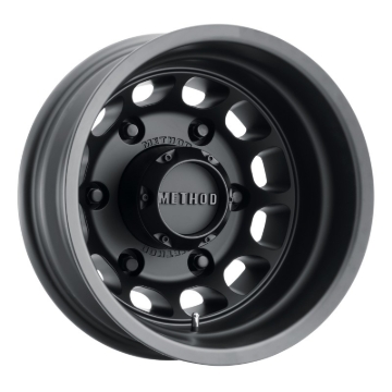 Picture of Method MR901 - REAR 16x6 -134mm Offset 6x180 138.9mm CB Matte Black Wheel