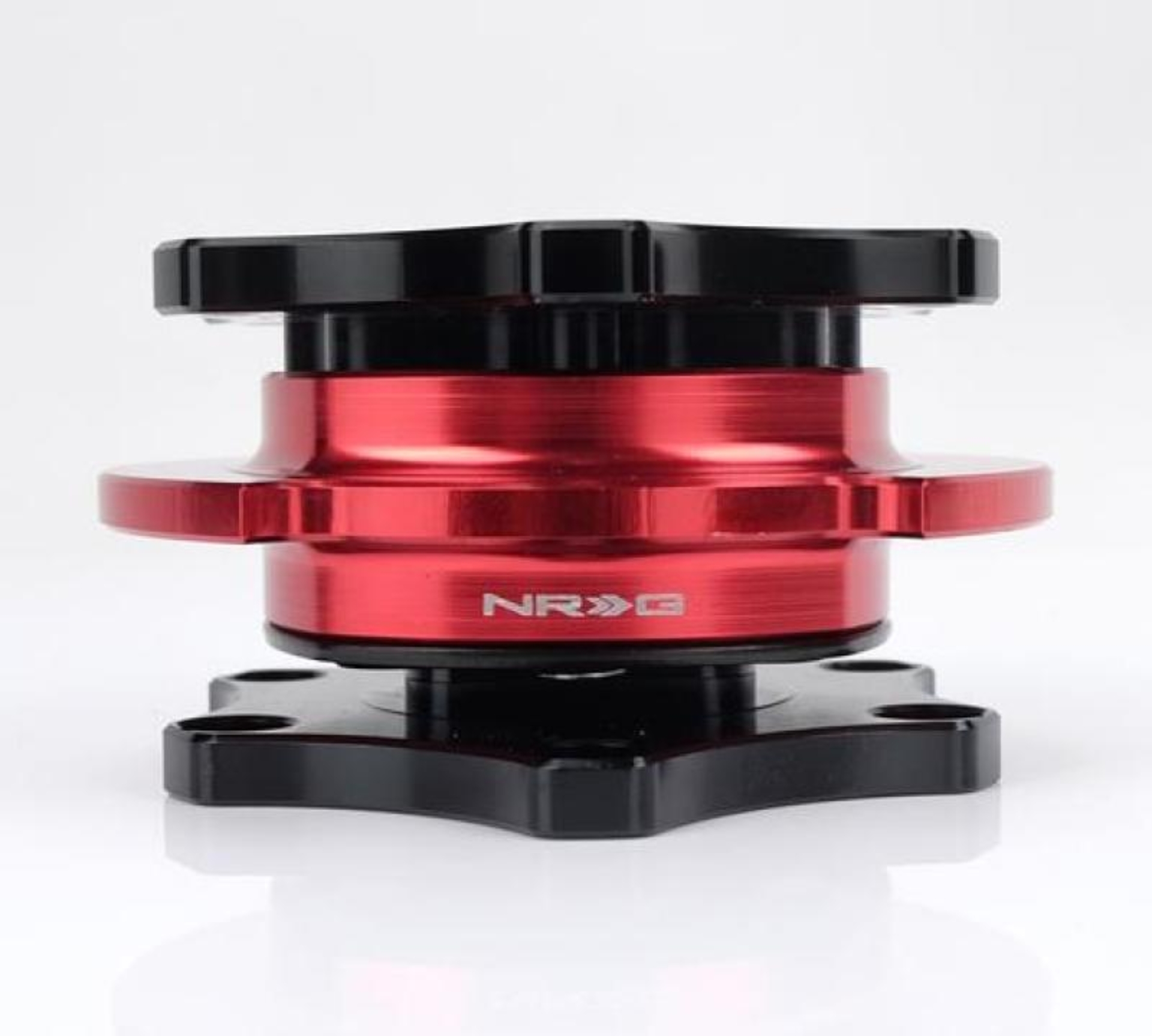 Picture of NRG Quick Release SFI SPEC 42.1 - Shinny Black Body / Red Shinny Ring