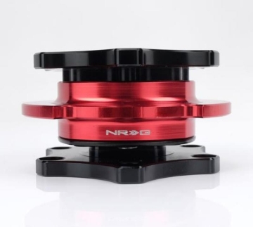 Picture of NRG Quick Release SFI SPEC 42.1 - Shinny Black Body / Red Shinny Ring