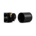 Picture of Mishimoto 2020+ Chevrolet Corvette C8 Baffled Oil Catch Can Kit (PCV Side) - Black