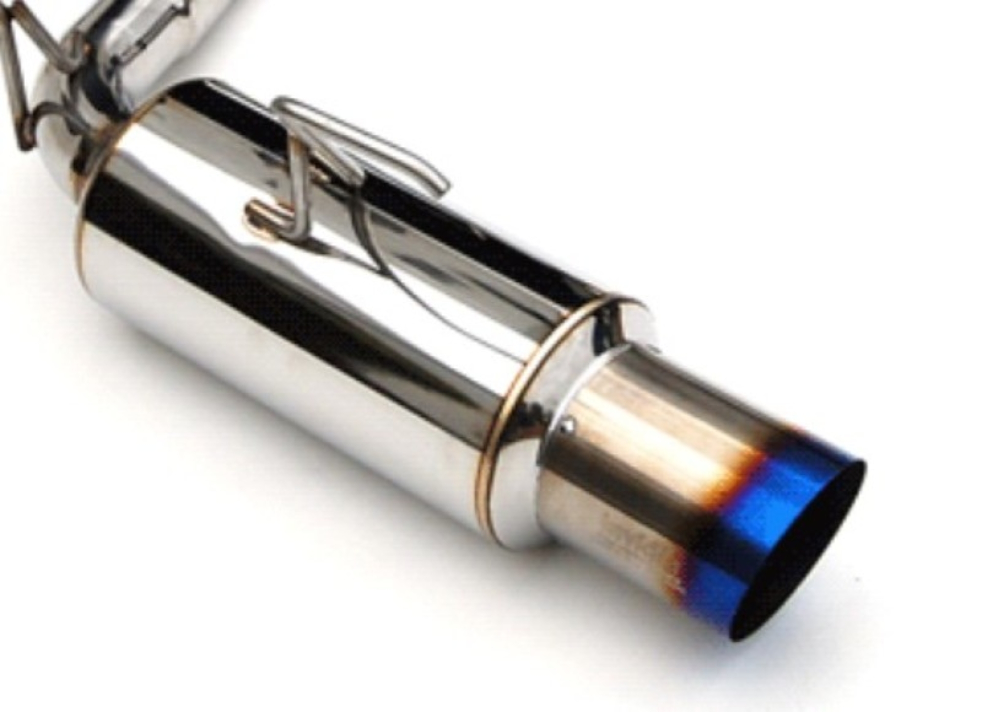 Picture of Invidia 00+ S2000 70mm Dual Titanium Tip Cat-back Exhaust (SILENCER ONLY)