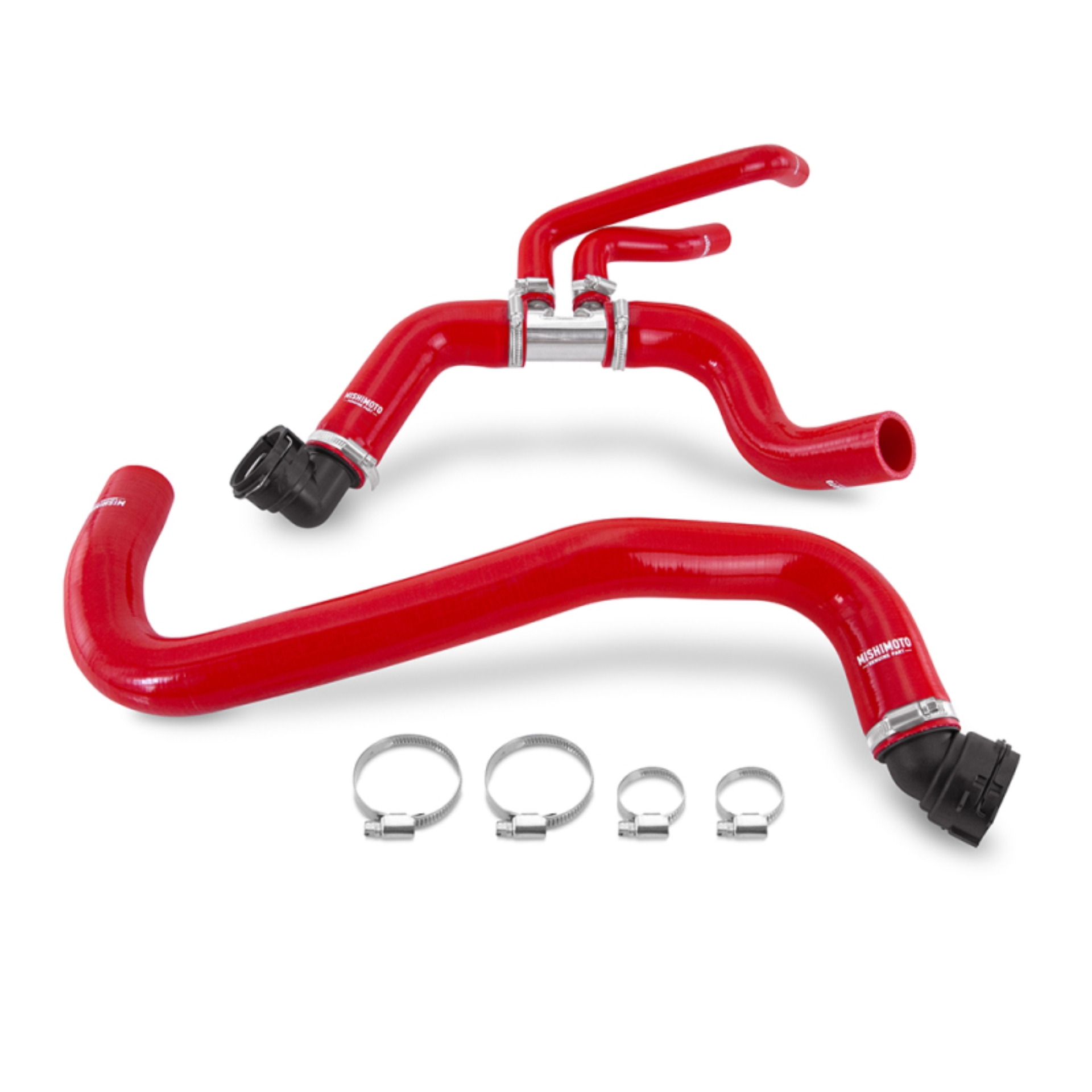 Picture of Mishimoto MM Silicone Hose-Radiator Radiator Hoses - MMHOSE-F50-11RD