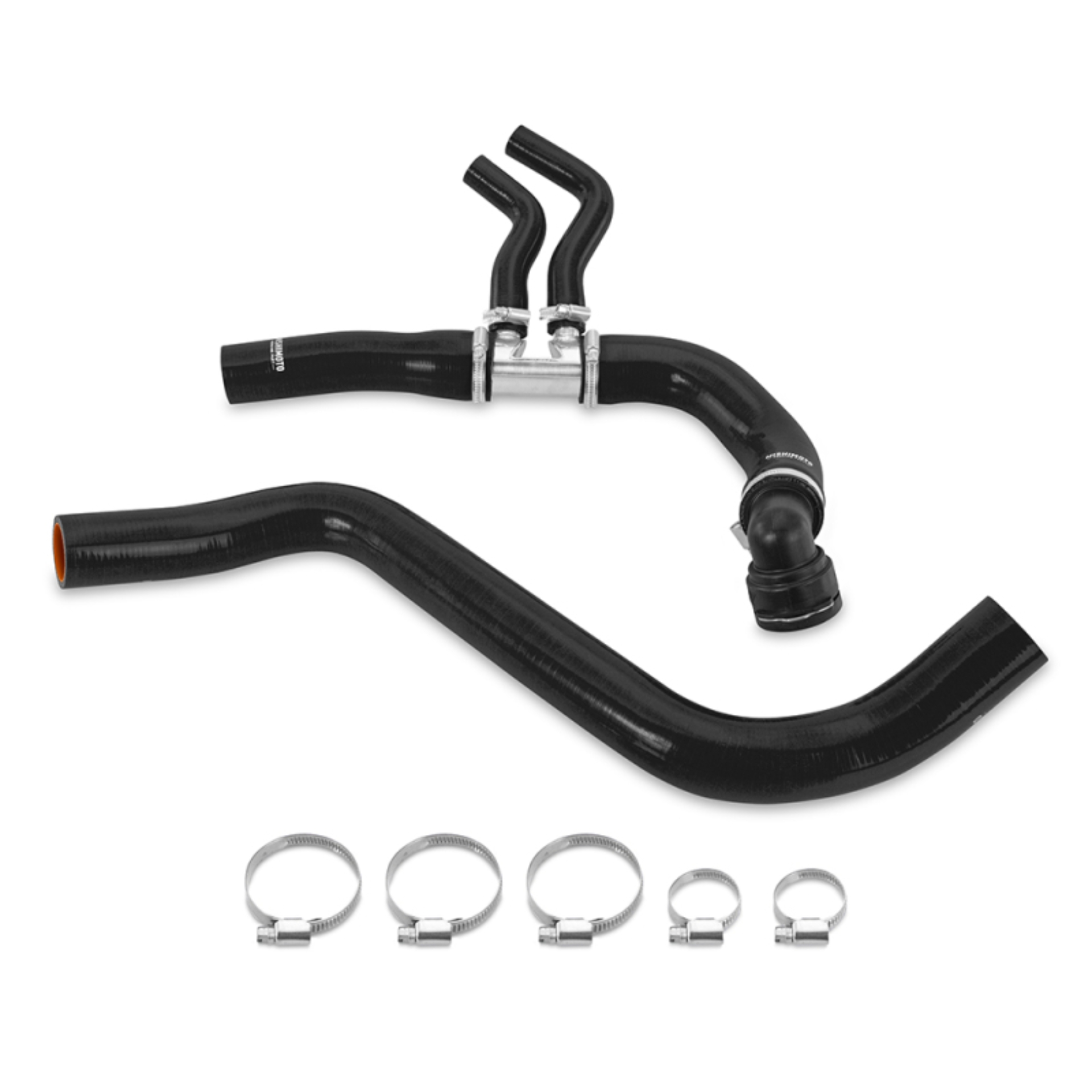Picture of Mishimoto MM Silicone Hose-Radiator Radiator Hoses - MMHOSE-X35T-15BK
