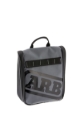 Picture of ARB Toiletries Bag Charcoal Finish w/ Red Highlights PVC Outer Shell Mesh Pockets Mirror