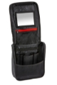 Picture of ARB Toiletries Bag Charcoal Finish w/ Red Highlights PVC Outer Shell Mesh Pockets Mirror
