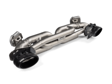 Picture of Akrapovic 20-21 Porsche 911 Turbo/Turbo S (992) Tail Pipe Set (Titanium) - Black