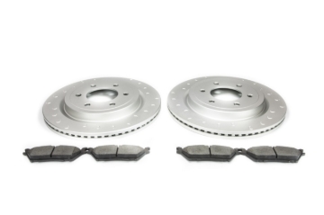 Picture of Alcon 19-20 Raptor/ 18-20 F-150 Pad & Rotor Kit (Use with Stock Calipers) w/ Elect Park Brake - Rear