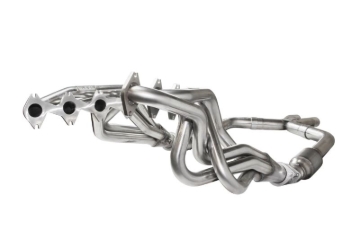 Picture of Kooks 05-10 Ford Mustang GT Shelby GT Bullitt 1-5/8 x 2-1/2 (3V) Header & Green Catted X-Pipe Kit