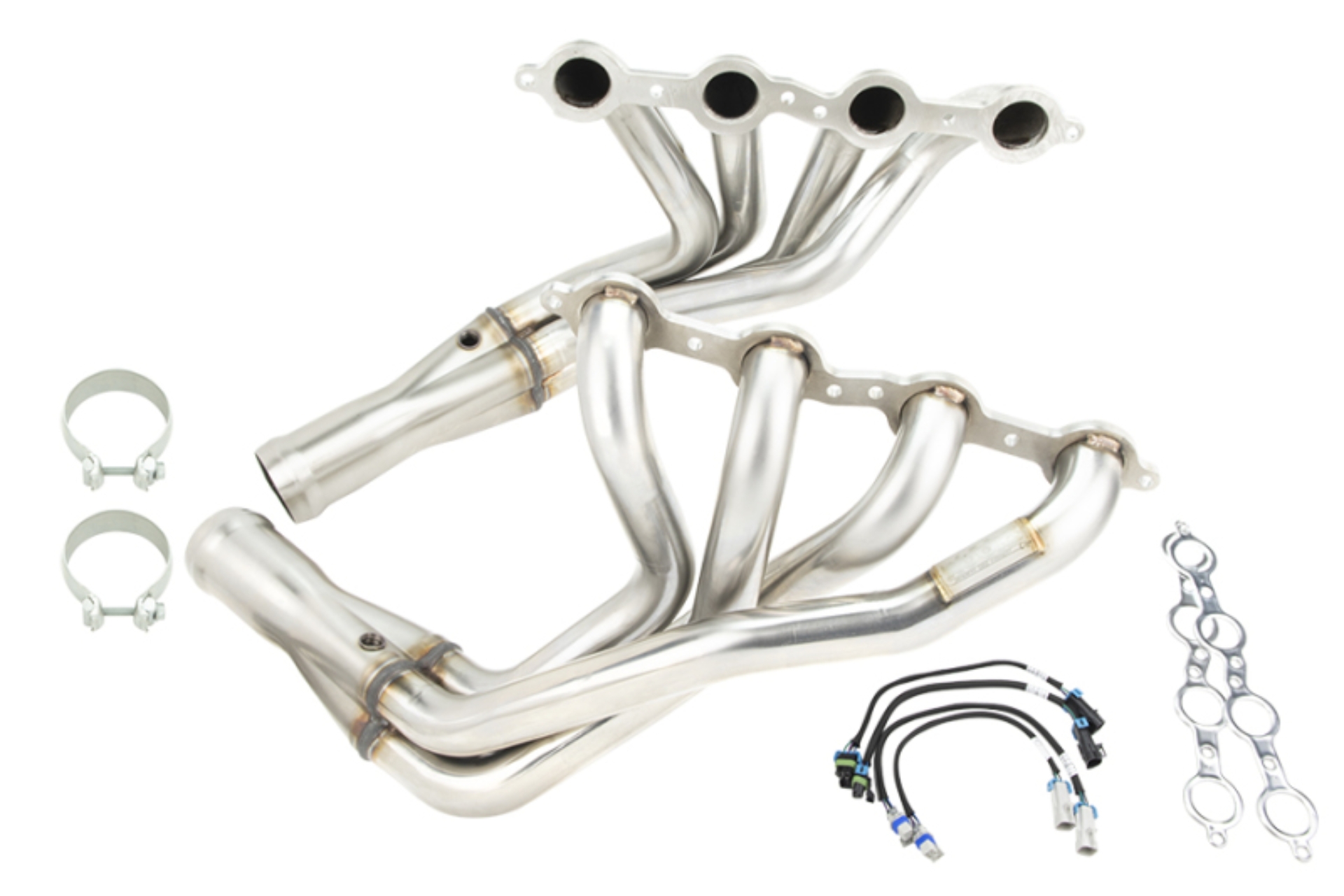 Picture of Kooks 05-08 Chevrolet Corvette Base 1-7/8 x 3 Header & Green Catted X-Pipe Kit