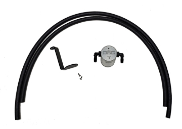 Picture of J&L 2005-2019 Nissan Frontier 4L Oil Separator 3.0 - Clear Anodized