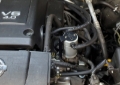 Picture of J&L 2005-2019 Nissan Frontier 4L Oil Separator 3.0 - Clear Anodized
