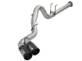 Picture of aFe Power 15-16 Ford F250/F350 6.7L Diesel Rebel XD 4in 409 SS DPF-Back Exhaust System - Black Tips