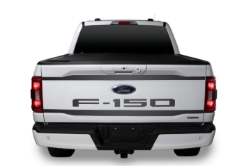 Picture of Putco 2021 Ford F-150 Ford Lettering (Cut Letters/Black Platinum) Tailgate Emblems