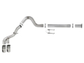 Picture of aFe Power 15-16 Ford F250/F350 6.7L Diesel Rebel XD 4in 409 SS DPF-Back Exhaust System - Pol Tips