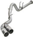 Picture of aFe Power 11-14 Ford F250/F350 6.7L Diesel Rebel XD 4in 409 SS DPF-Back Exhaust System - Pol Tips
