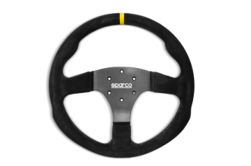 Picture of Sparco Steering Wheel R330B Suede w/ Button