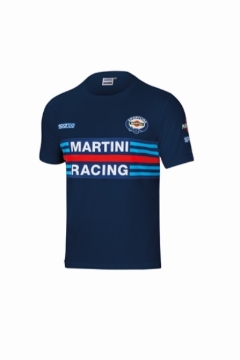 Picture of Sparco T-Shirt Martini-Racing Large Navy
