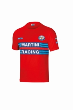 Picture of Sparco T-Shirt Martini-Racing Small Red