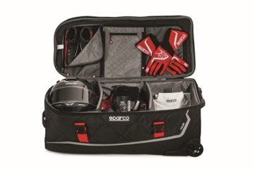 Picture of Sparco Tour Bag Martini-Racing Black/Silver