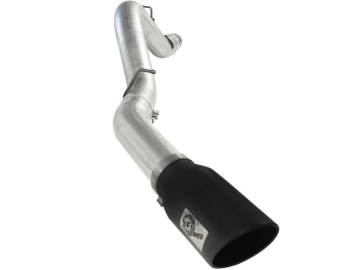 Picture of aFe Atlas Exhaust 5in DPF-Back Al Steel 11-13 GM Diesel Trucks V8-6.6L (td) LML (Blk Tip)