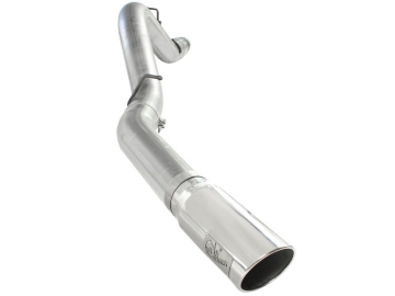 Picture of aFe Atlas Exhaust 5in DPF-Back Al Steel 11-13 GM Diesel Trucks V8-6.6L (td) LML (Pol Tip)