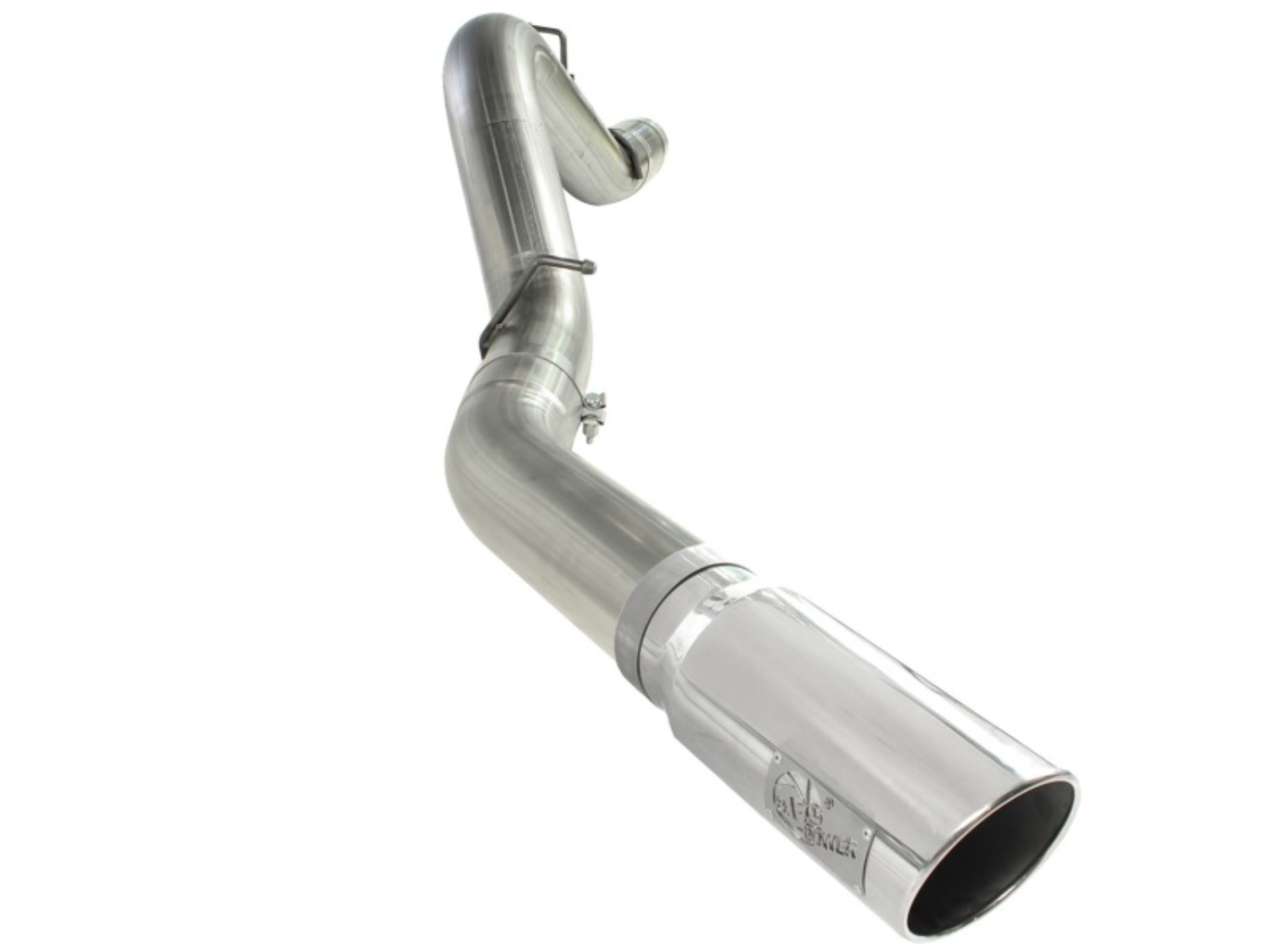 Picture of aFe MACHForce XP Exhaust 5in DPF-Back SS 11-13 GM Diesel Trucks V8-6.6L (td) (LML) (Pol Tip)