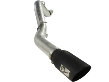 Picture of aFe MACHForce XP Exhaust 5in DPF-Back SS 11-13 GM Diesel Trucks V8-6.6L (td) (LML) (Blk Tip)