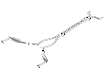 Picture of Borla 14-15 Chevy Camaro SS 6.2L V8 Single Split Rear Exit ATAK Catback Exhaust