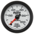 Picture of Autometer Phantom II 52mm Full Sweep Electronic 0-100 PSI Oil Pressure Gauge