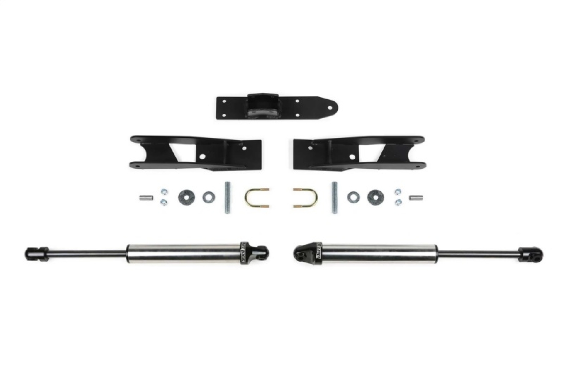 Picture of Fabtech 20-21 GM 2500HD/3500HD 4WD Dual HD Dirt Logic Steering Stabilizer