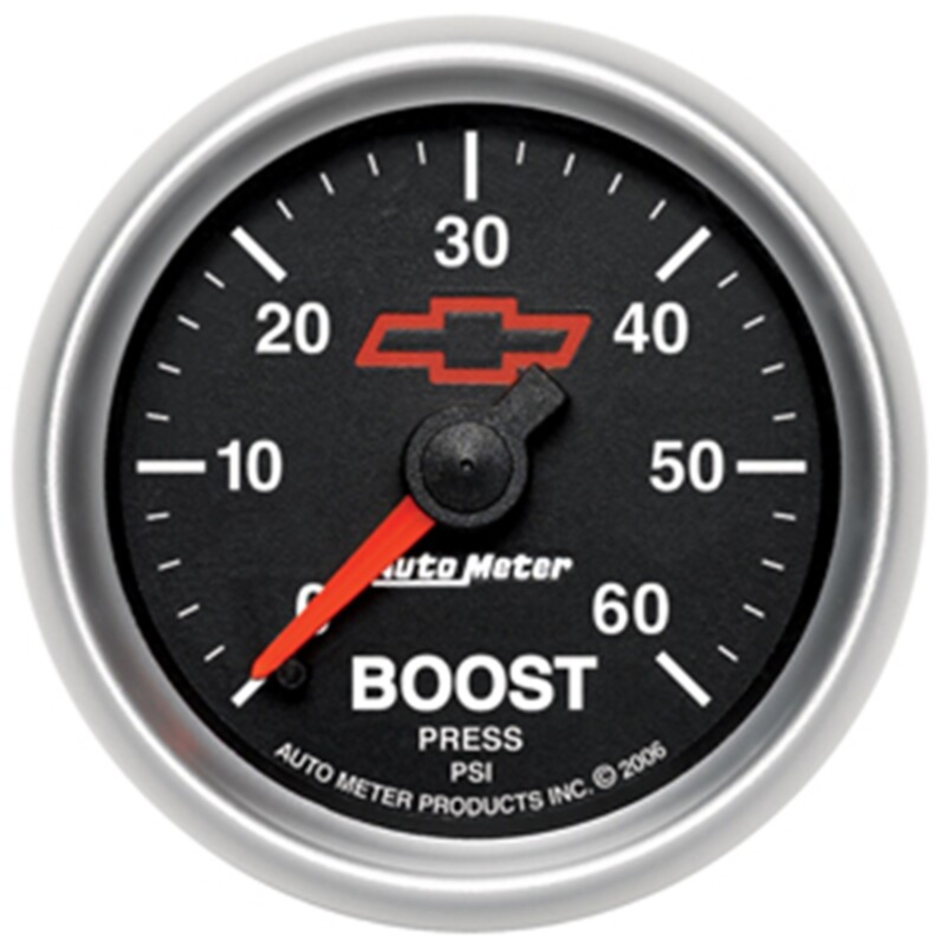 Picture of Autometer GM Performance Parts 2-1/16in 0-60 PSI Mechanical Boost Gauge