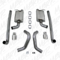 Picture of MBRP 11-12 Ford Shelby GT 500 T304 3in Cat Back Dual Split Rear Race Version 4.5in Tips