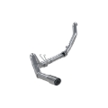 Picture of MBRP 08-10 Ford 6.4L F250/350/450 4 inch Filter Back Single Side Exit Aluminum and Down Pipe