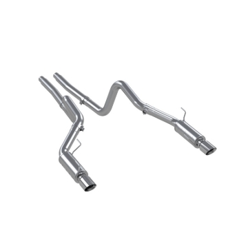 Picture of MBRP 05-09 Ford Mustang GT 4.6L Dual Split Rear Race Version AL/ 3in Cat Back Exhaust System