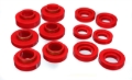 Picture of Energy Suspension ES Body Mounts-Red Bushing Kits - 3.4101R