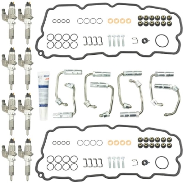 Picture of Industrial Injection 01-04.5 Chevrolet Duramax LB7 Stock Bosch Reman Injectors w/ Install Kit