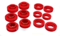 Picture of Energy Suspension ES Body Mounts-Red Bushing Kits - 3.4101R