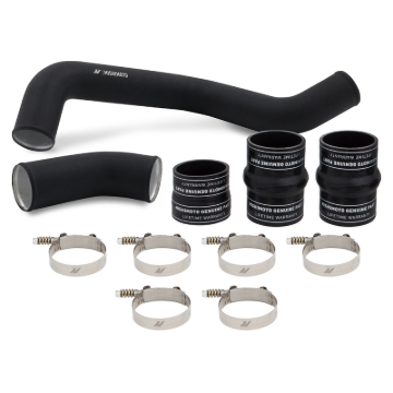 Picture of Mishimoto 17-19 GM 6.6L L5P Hot-Side Pipe and Boot Kit Wrinkle Black