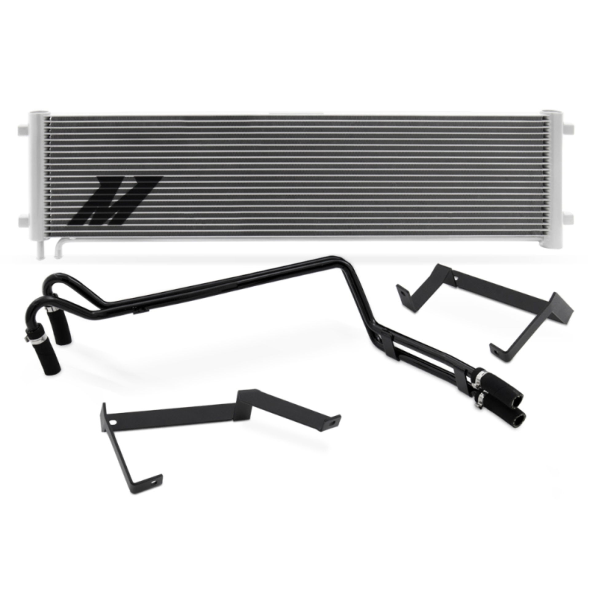 Picture of Mishimoto 11-16 Ford 6.7L Powerstroke Transmission Cooler Kit Silver