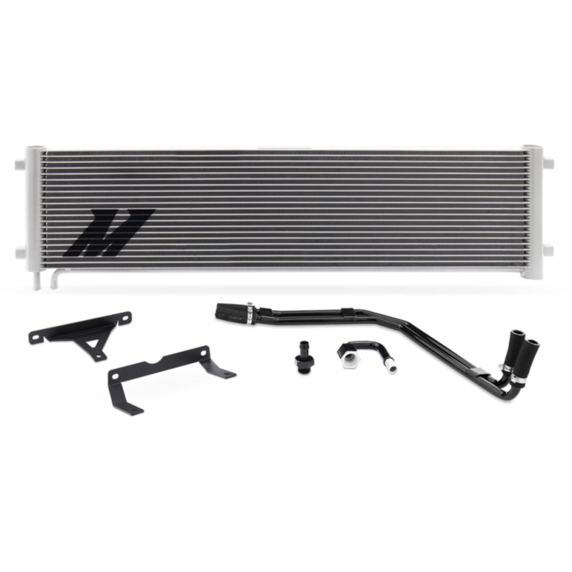 Picture of Mishimoto 17-19 Ford 6.7L Powerstroke Transmission Cooler Kit Silver