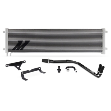 Picture of Mishimoto 17-19 Ford 6.7L Powerstroke Transmission Cooler Kit Silver