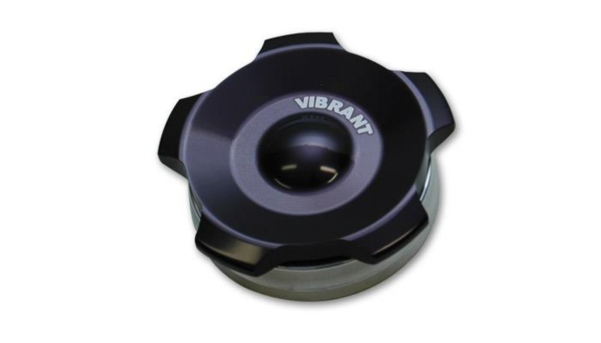 Picture of Vibrant 2.75in OD Aluminum Weld Bungs w/ Anodized Black Aluminum Threaded Cap (incl. O-Ring)