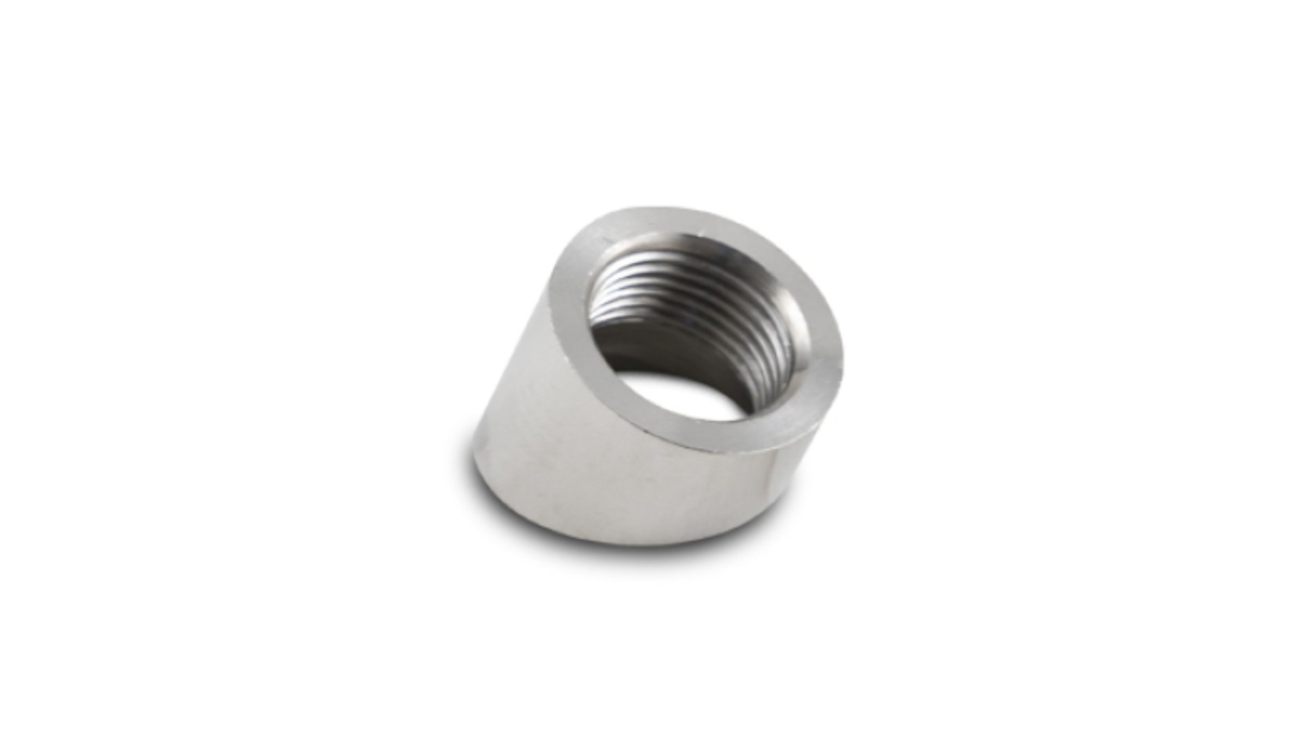 Picture of Vibrant 30 Degree Angled Oxygen Sensor Weld Bung T304 SS M18 x 1.5 Thread - 1 Piece